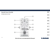 TC Electronic SPARK BOOSTER manual cover