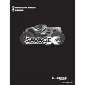 HPI Racing Savage X 12858 Race Kit manual cover