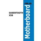 ASUS SABERTOOTH X58 Motherboard manual cover