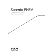 Kia Sorento PHEV Car Infotainment 2022 SUV manual cover