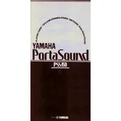 Yamaha PSS-150 Keyboard manual cover