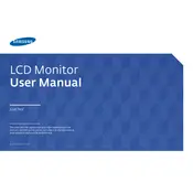 Samsung SE790 Series Monitor manual cover