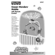 Fisher Price Mattel Ocean Wonders L1347 Toy manual cover