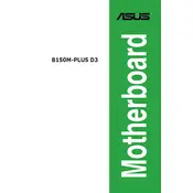 ASUS B150M-PLUS D3 Motherboard manual cover