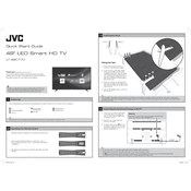 JVC LT-48C770 manual cover