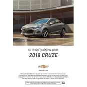 Chevrolet Cruze 2019 manual cover