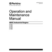 Perkins 400C Engine manual cover