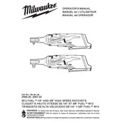 Milwaukee M12 Fuel 2566-20 Driver manual cover