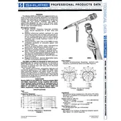 Shure SM53 Microphone manual cover