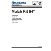 Husqvarna Mulch Kit 54 Lawn Mower manual cover