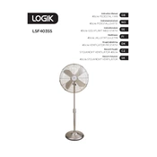 Logik LSF403SS manual cover