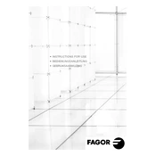 Fagor FET-3126D Washing Machine manual cover