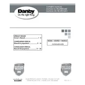 Danby DUFM060B1WDB Freezer manual cover