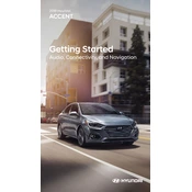 Hyundai Accent 2018 Sedan manual cover