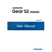 Samsung Gear S2 Classic SM-R7320WDAXAR Watch manual cover