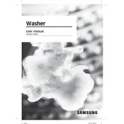 Samsung WA55A7700AV Washing Machine manual cover