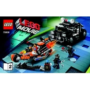 LEGO 70808-2 Construction Set manual cover