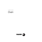 Fagor 6HV-585ATCX Oven manual cover