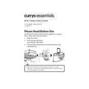 Currys Essentials C72MFP11 manual cover