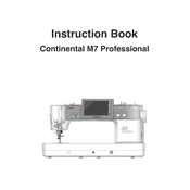 Janome Continental M7 Professional manual cover