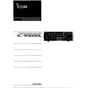 Icom IC-R9000L Receiver manual cover