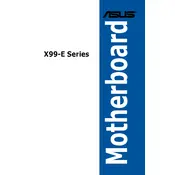 ASUS X99-E Motherboard manual cover