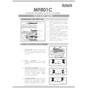 Aztech MF801C Multicooker manual cover