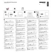 Lenovo USB-A Unified Pairing Receiver manual cover