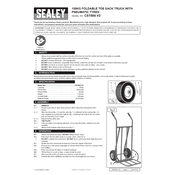 Sealey CST800.V2 Sack Truck manual cover