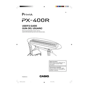 Casio Privia PX400R Keyboard manual cover