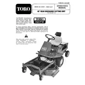 Toro ProLine 48-inch 30747 Tractor manual cover