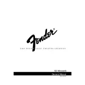 Fender 63 Vibroverb 21-7200 120V Amplifier manual cover