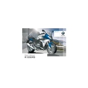 BMW R 1200RS 2015 Motorcycle manual cover