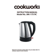 Cookworks 6983839 MK-17S19C Kettle manual cover