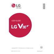 LG V30 US998 Unlocked Phone manual cover