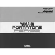 Yamaha PSR-32 Keyboard manual cover