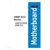 ASUS DSBF-D12 Motherboard manual cover