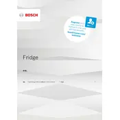 Bosch Series 2 KTR15NWFAG Refrigerator manual cover