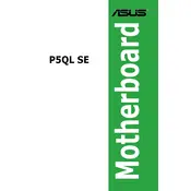 ASUS P5QL SE Motherboard manual cover