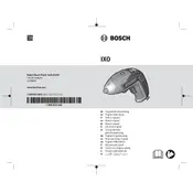 Bosch IXO 5 Screwdriver manual cover