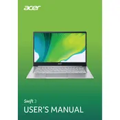 Acer Swift 3 Intel SF314-59 Laptop manual cover