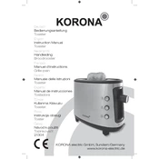 Korona 21304 Toaster manual cover