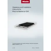 Miele CS 1322 BG Cooktop manual cover