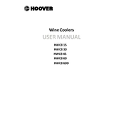 Hoover HWCB 60D manual cover