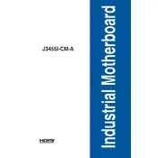 ASUS J3455I-CM-A Motherboard manual cover