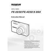 Olympus FE-4030 manual cover