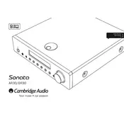 Cambridge Audio Sonata AR30 Receiver manual cover