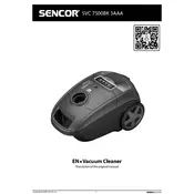 Sencor SVC 7500BK 3AAA Vacuum Cleaner manual cover