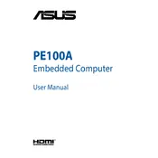 ASUS PE100A Computer manual cover