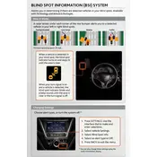 Acura MDX Blind Spot Information System 2014 SUV manual cover